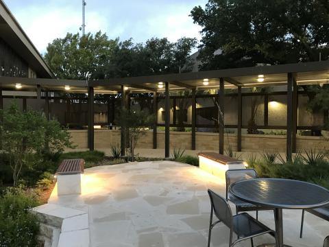 BE3 rock garden patio