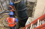 UNB Student Union water leaks repair